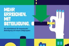 Publikation Cover Arbeitsbuch Bürgerbeteiligung