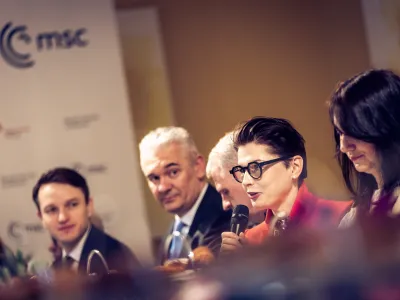 Panel der Robert Bosch Stiftung auf der Münchner Sicherheitskonferenz 2025 800x600