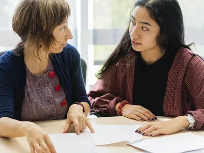 Counselling appointment for College student.
