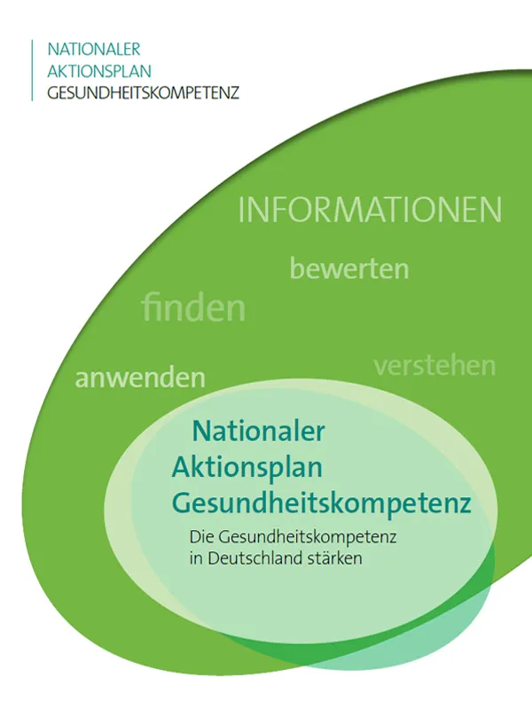 Titelbild Nationaler Aktionsplan Gesundheitskompetenz
