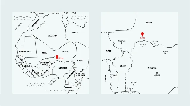 Map of Western Africa