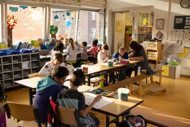 Unterrichtssituation an der Kettelerschule