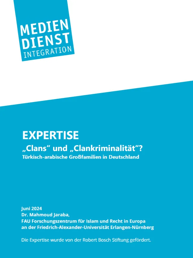 Cover MDI-Expertise Clankriminalität
