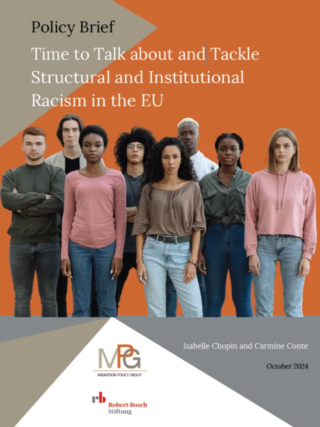 Cover Policy Brief Structural Racism