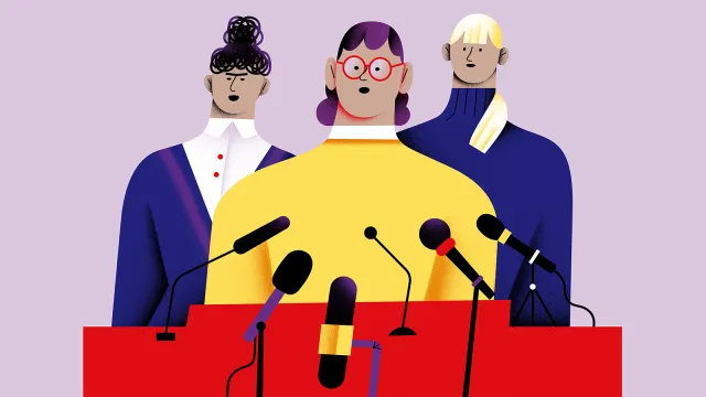 Illustration Frauen in der Ukraine am Podium.png